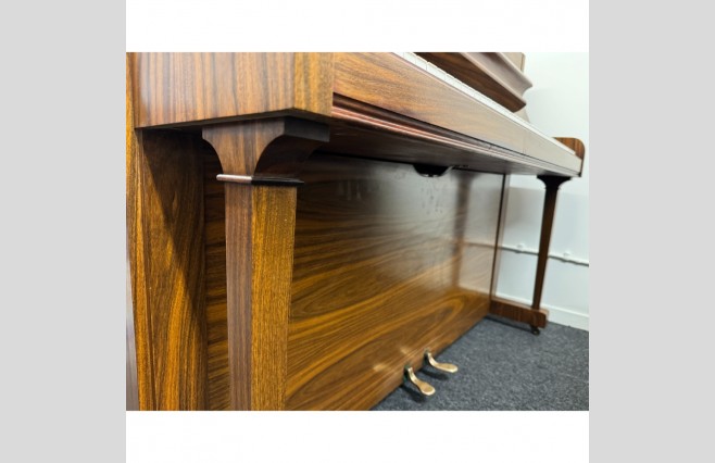 Knight London Upright Piano | Polished Rosewood Finish | UK Delivery In Days | Warranty | P/X | Finance Options | Includes Stool, Home Tuning | Used | Serial Number D906591 - Image 9